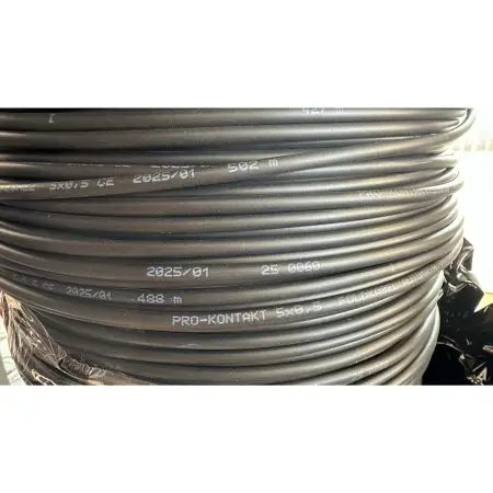 Pro-Kontakt Kabel 5x0,5 mm2